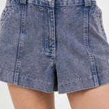Contrast Stitch Short