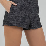 Tweed Mini Shorts