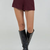 Tweed Mini Shorts