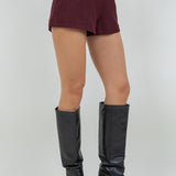 Tweed Mini Shorts