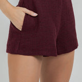 Tweed Mini Shorts