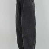 Barrel Leg Pant - black, womens pant/matching set collection