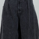 Barrel Leg Pant - black, womens pant/matching set collection