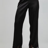 Satin Straight Leg Pant