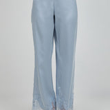 Satin Straight Leg Pant