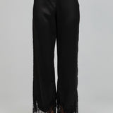 Satin Straight Leg Pant