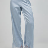 Satin Straight Leg Pant