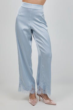 Satin Straight Leg Pant