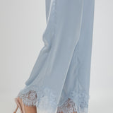 Satin Straight Leg Pant