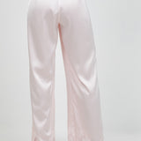 Satin Straight Leg Pant