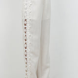 Straight Leg Trouser With Side Trim