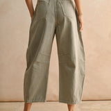 Barrel Cotton Pant