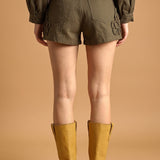 Floral Detail Short