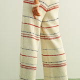 Striped Pattern Knit Pant