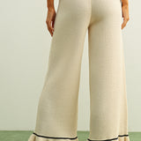 Ruffle Hem Knit Pant