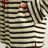 Textured Stripe Shorts