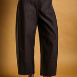 Contrasted Denim Pant