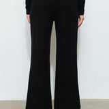 Wide Leg Pant With Waistband Detail
