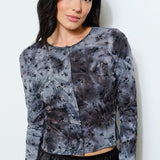 Burnout Velvet Top