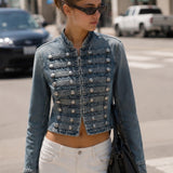 4 Button Military Jacket