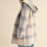 Woven Plaid Jacket