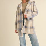 Woven Plaid Jacket