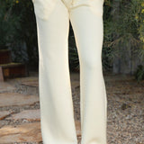 Wide Leg Fleece Pant