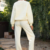 Wide Leg Fleece Pant