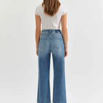 Daze - Wide Ankle Jean - denim, womens jean collection