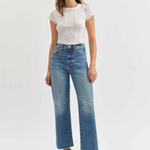 Daze - Wide Ankle Jean - denim, womens jean collection