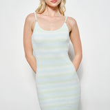 Knit Low Back Maxi Dress