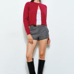 Chevron Short - grey, womens short collection