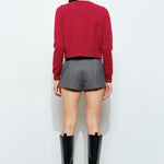 Chevron Short - grey, womens short collection