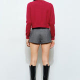 Chevron Short - grey, womens short collection