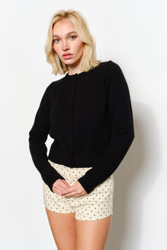 Knit Cardigan - black, womens cardigan collection