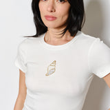 Beaded Embroidered Top