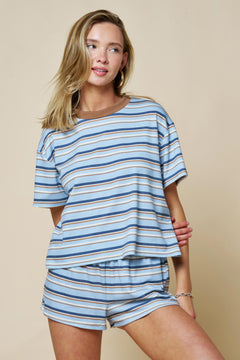 Contrast Band Tee