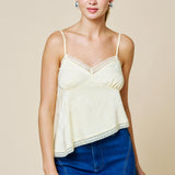 Satin Strappy Top