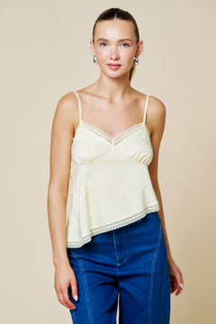 Satin Strappy Top