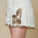 Embroidered Shorts