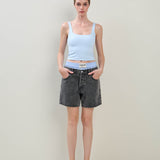 Square Neck Crop Top