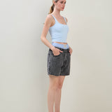 Square Neck Crop Top