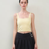 Square Neck Crop Top