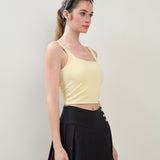 Square Neck Crop Top