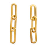 Paperclip Chain Earrings