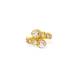 Heart Crystal Wrap Ring