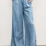 Denim Wide Leg Pant