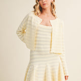 Pointelle Sweater Cardigan