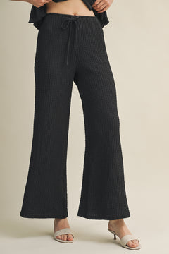 Bubble Crinkle Textured Pant