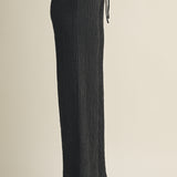 Bubble Crinkle Textured Pant